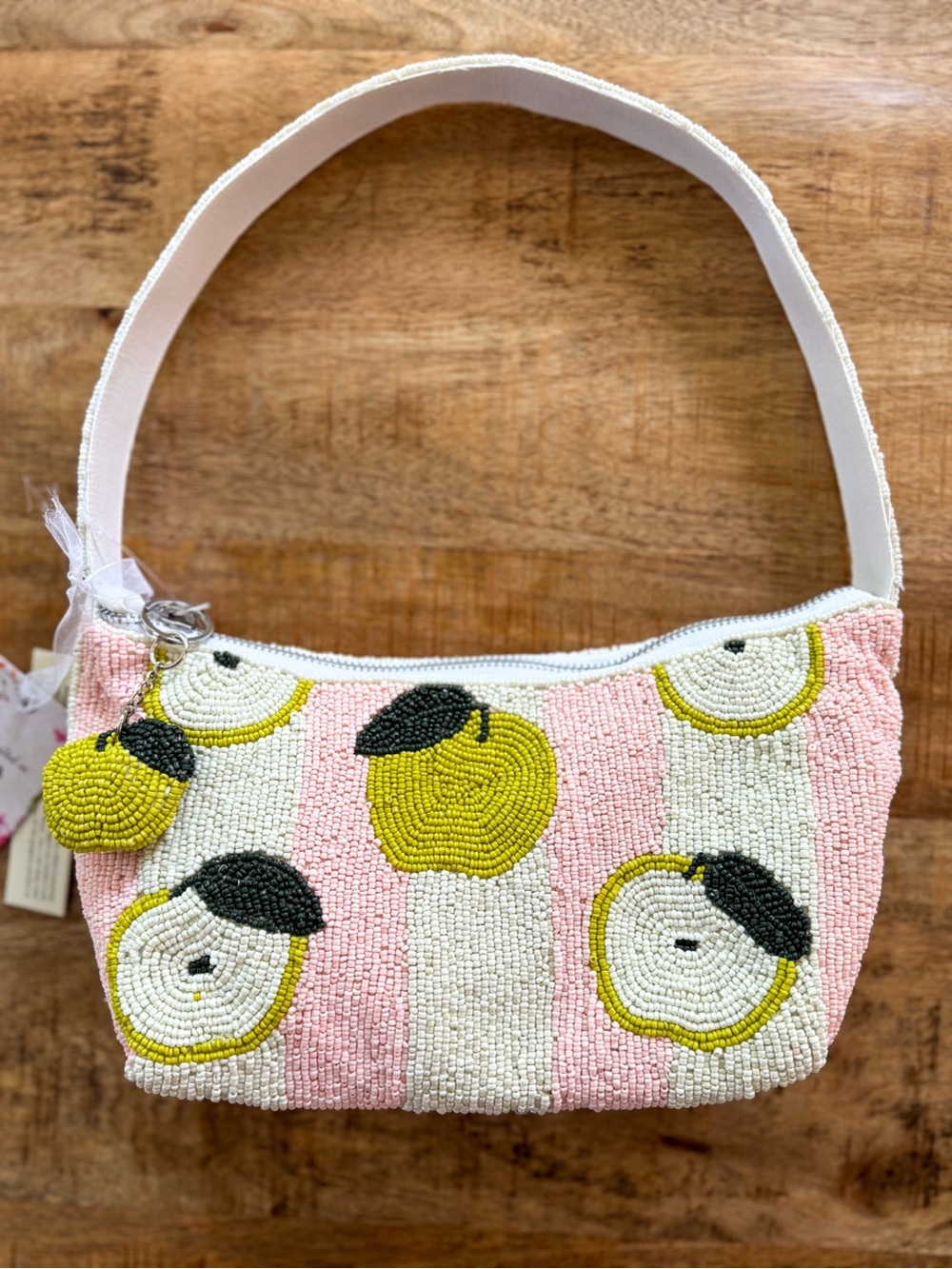🍎 Viral TikTok Beaded Apple Purse Coquette Y2K Mini Shoulder Bag NWT